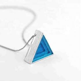 Fashion-Triangle-Epoxy-925-Silver-enamel-pendant (1)